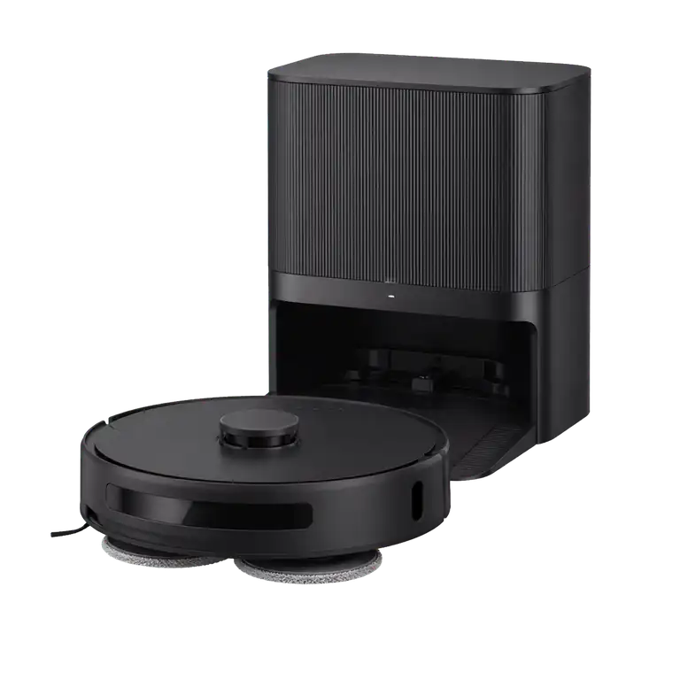 KI-generierte Produktvisualisierung des iRobot Roomba Plus 505 Combo mit Station