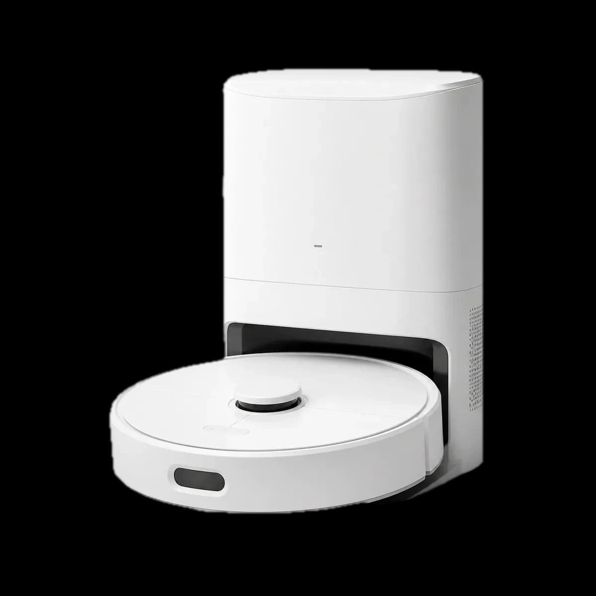 Dreame D10s Saug- und Wischroboter mit Absaugstation als KI-Visualisierung