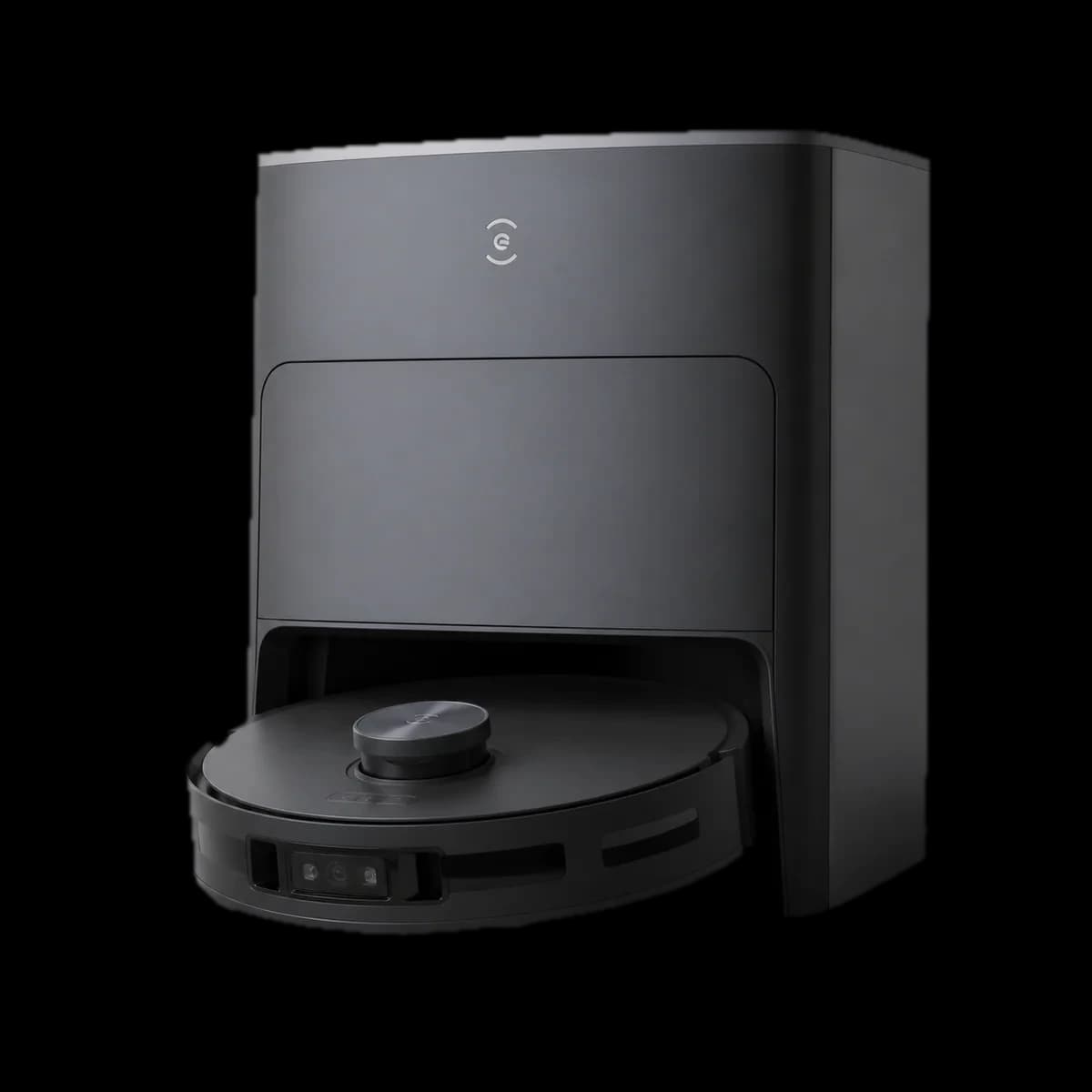 ECOVACS T80S Omni Saug- und Wischroboter mit Vollstation als KI-Visualisierung