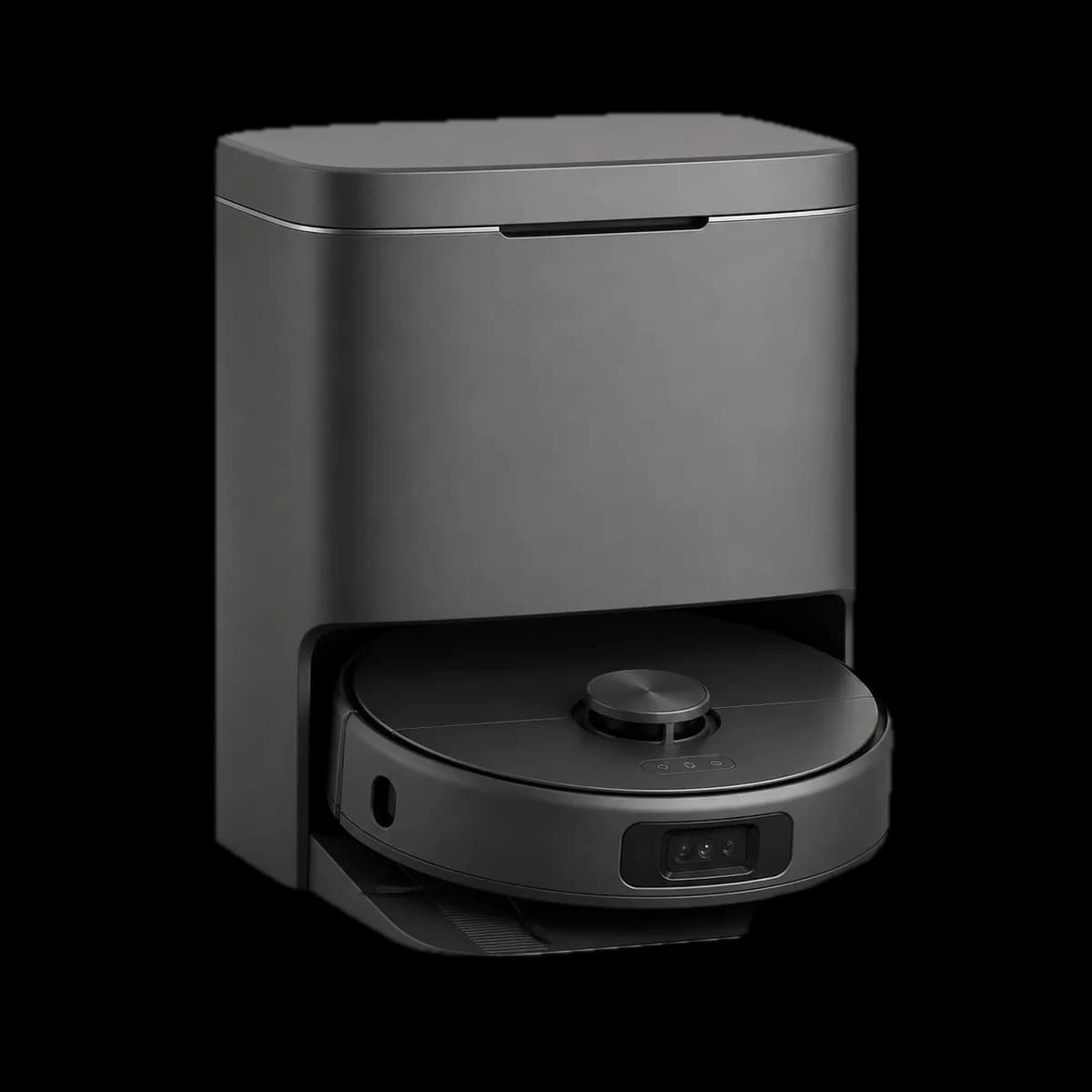 eufy Saugroboter Omni C20 Saug- und Wischroboter mit Vollstation als KI-Visualisierung