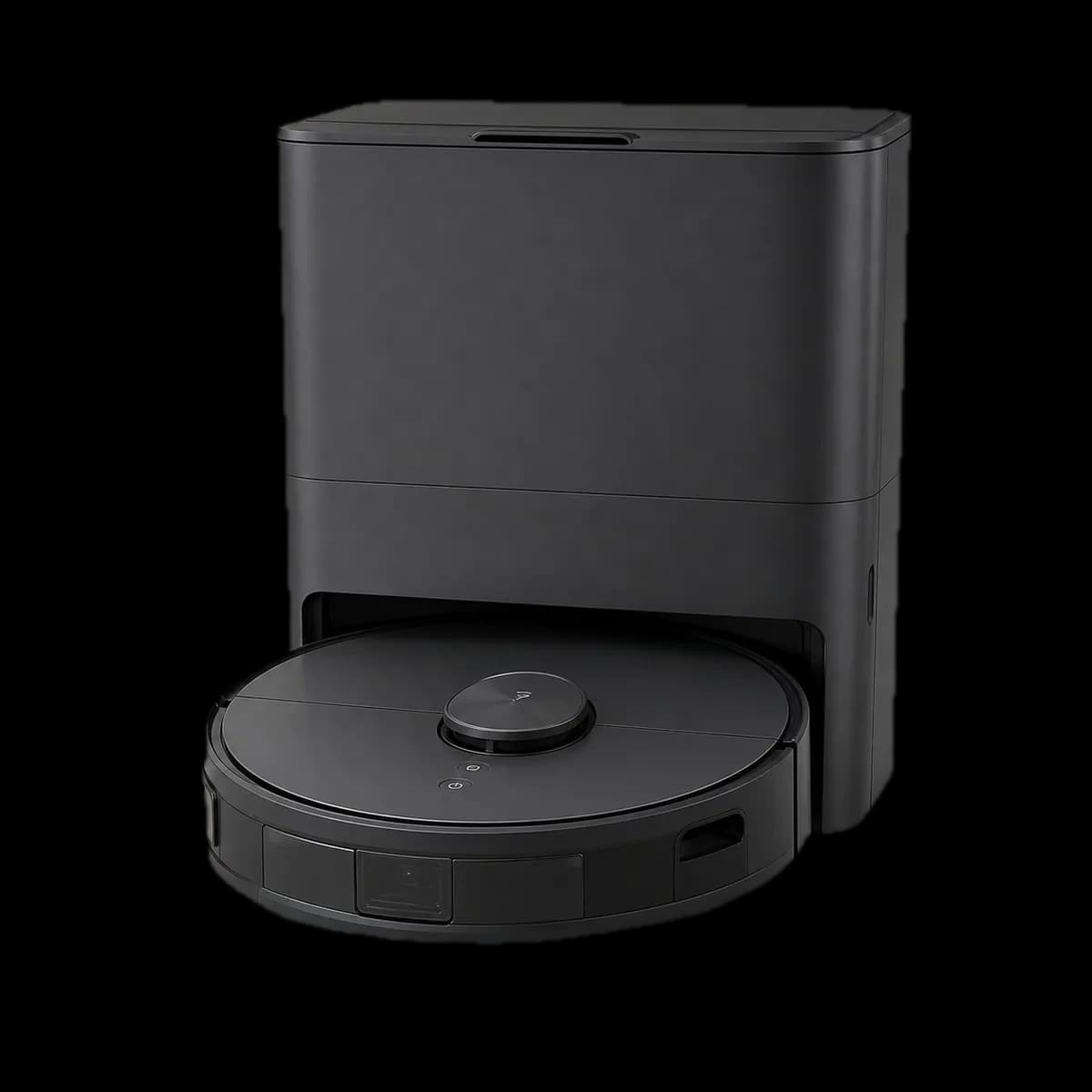 Hoover HG4 (HG410D 011) Saugroboter mit Absaugstation als KI-Visualisierung