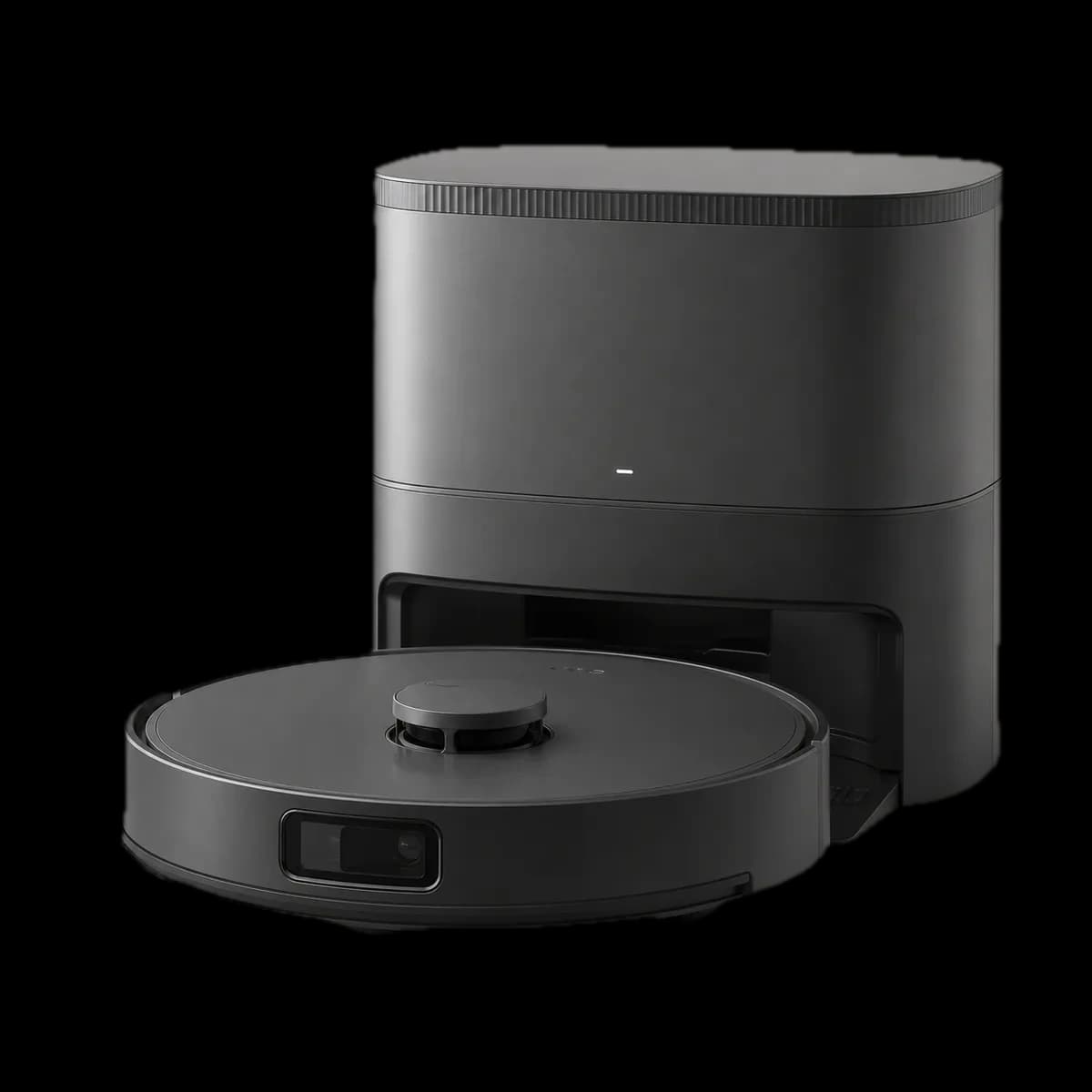 Lefant M2 Pro Saug- und Wischroboter mit Absaugstation als KI-Visualisierung