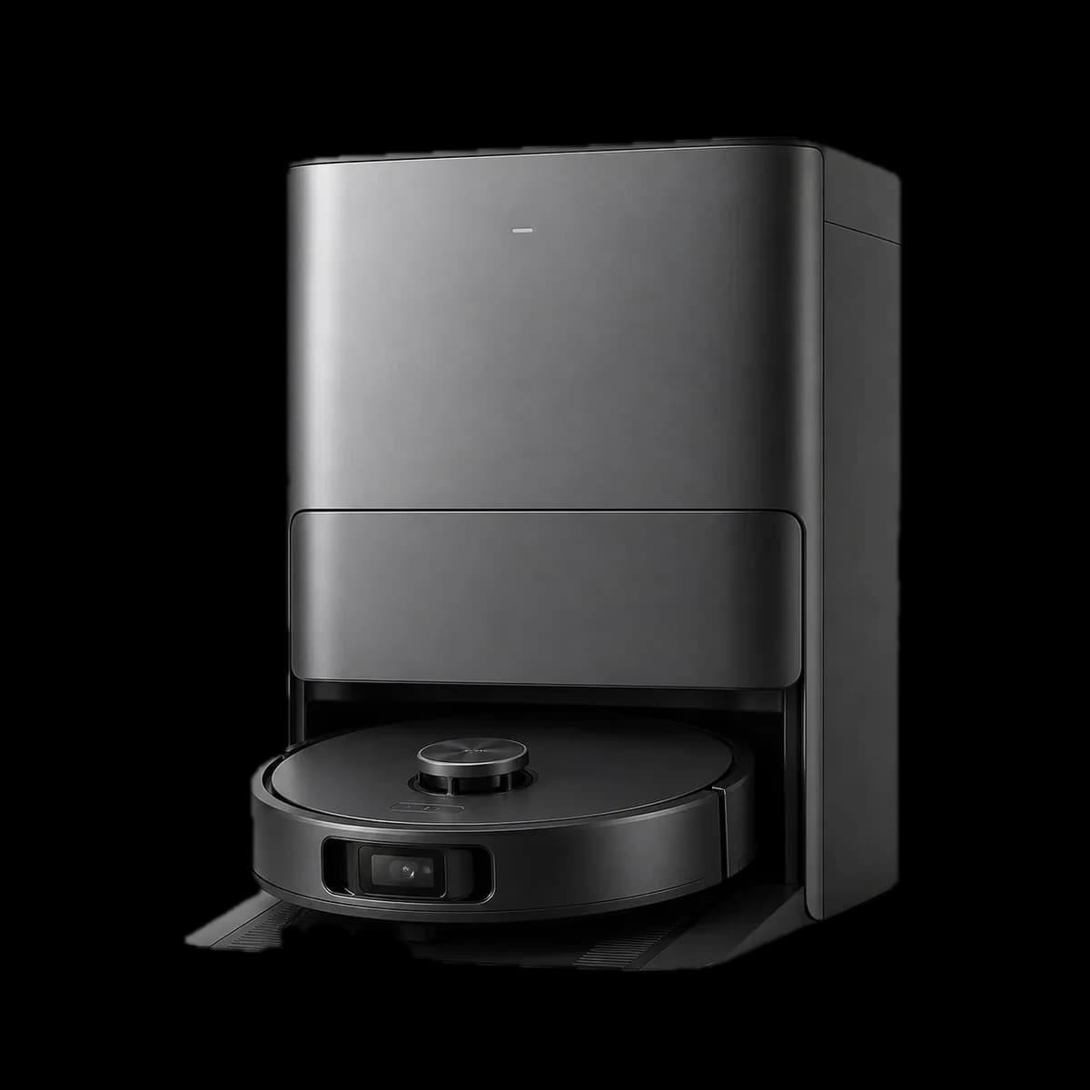 MOVA MOBIUS 60 Saug- und Wischroboter mit Vollstation als KI-Visualisierung