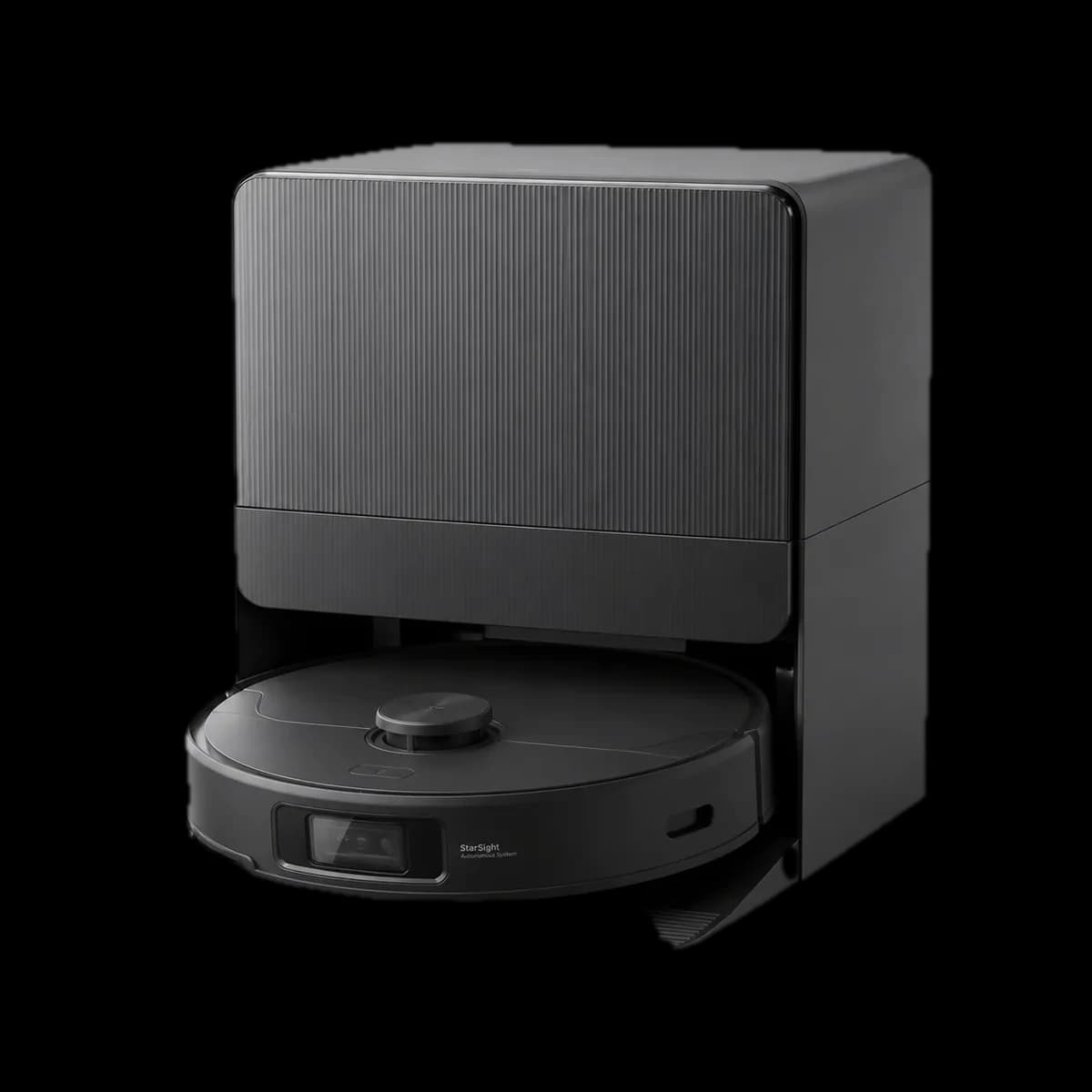 Roborock Saros 20 Saugroboter mit Vollstation als KI-Visualisierung