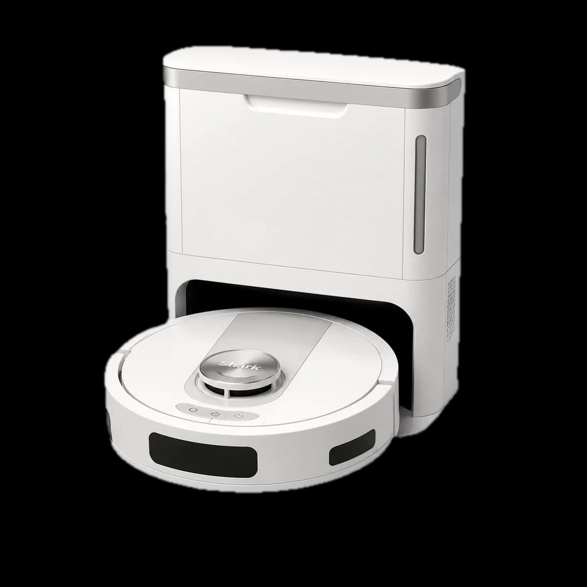 Shark PowerDetect Self-Empty (AV2820VEEUWH) Saugroboter mit Absaugstation als KI-Visualisierung