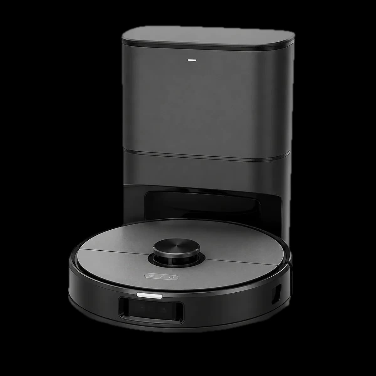 Tesvor M2 Saug- und Wischroboter mit Absaugstation als KI-Visualisierung