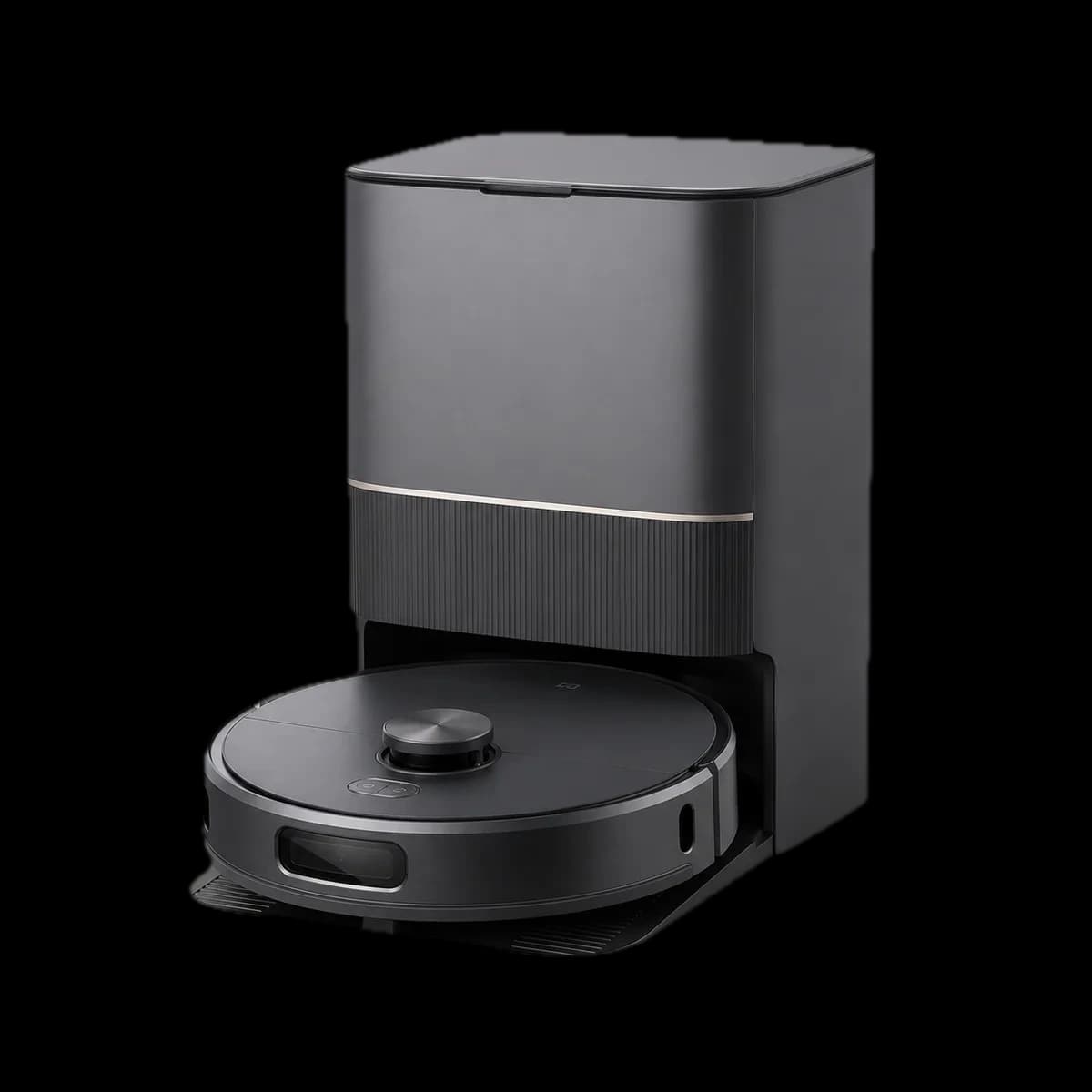 Ultenic T20 Pro Saug- und Wischroboter mit Absaugstation als KI-Visualisierung
