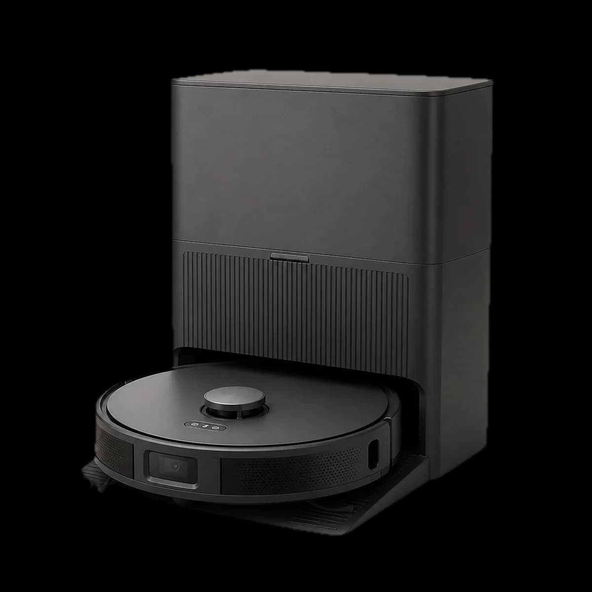 Vexilar W15 Saug- und Wischroboter mit Absaugstation als KI-Visualisierung